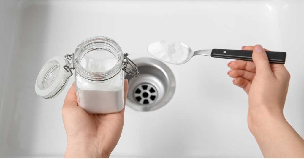 baking soda and vinegar drain fix