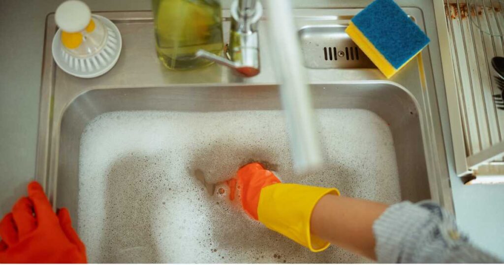 freshen sink naturally