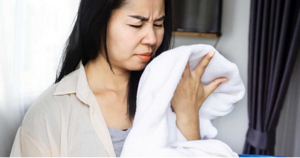 make smelly towels fresh again