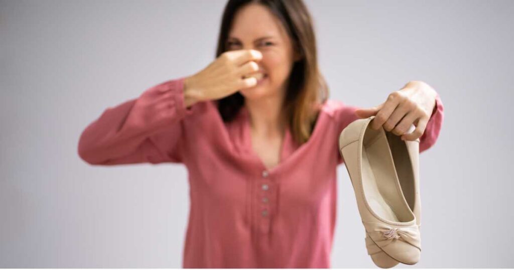 remove shoe odor overnight