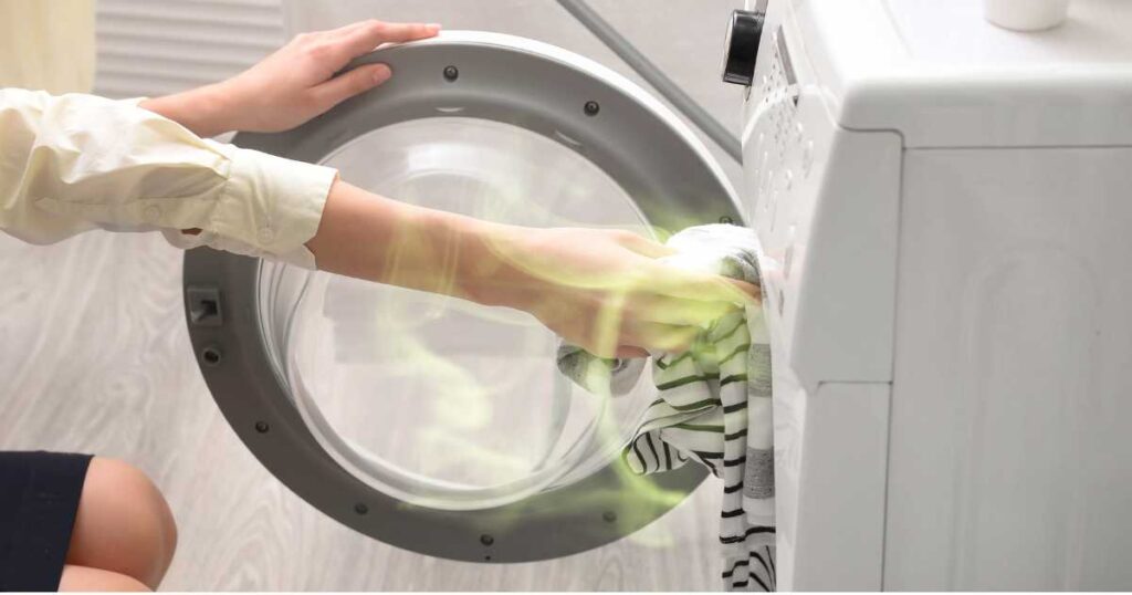washing machine smells bad